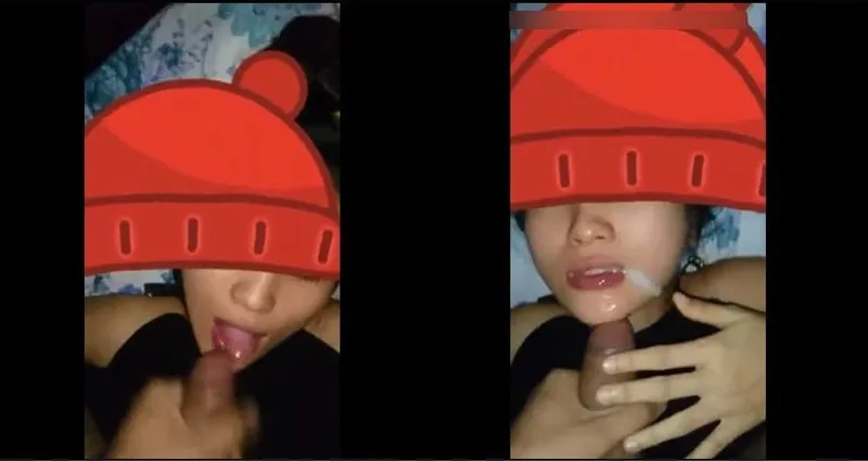 Xuất đầy miệng ghệ chuối hải